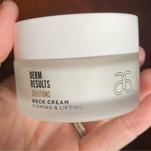 Arbonne DermResults Solutions Neck Cream - Cream and Gold